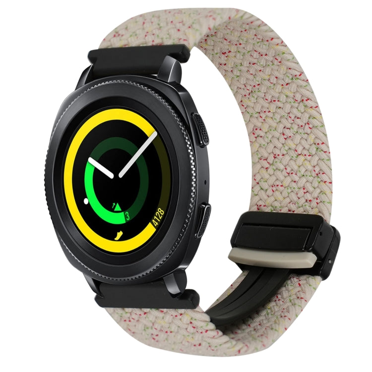 Correia de relógio trançada com fivela magnética de 20mm, para Samsung Galaxy Watch 5 Pro, para Samsung Gear Sport