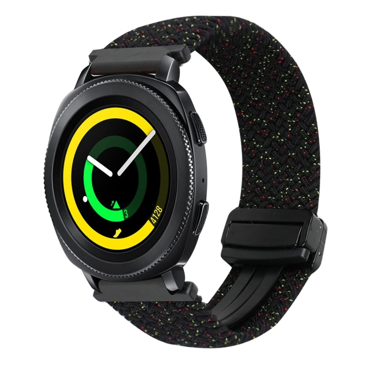 Correia de relógio trançada com fivela magnética de 20mm, para Samsung Galaxy Watch 5 Pro, para Samsung Gear Sport