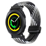 Correia de relógio trançada com fivela magnética de 20mm, para Samsung Galaxy Watch 5 Pro, para Samsung Gear Sport