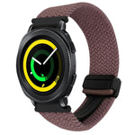 Correia de relógio trançada com fivela magnética de 20mm, para Samsung Galaxy Watch 5 Pro, para Samsung Gear Sport