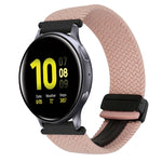 Correia de Relógio Trançada com Fecho Magnético de 20mm, Para Samsung Galaxy Watch Active 2, Para Samsung Galaxy Watch 3 41mm