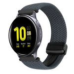 Correia de Relógio Trançada com Fecho Magnético de 20mm, Para Samsung Galaxy Watch Active 2, Para Samsung Galaxy Watch 3 41mm
