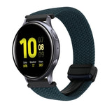 Correia de Relógio Trançada com Fecho Magnético de 20mm, Para Samsung Galaxy Watch Active 2, Para Samsung Galaxy Watch 3 41mm