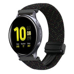 Correia de Relógio Trançada com Fecho Magnético de 20mm, Para Samsung Galaxy Watch Active 2, Para Samsung Galaxy Watch 3 41mm