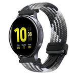 Correia de Relógio Trançada com Fecho Magnético de 20mm, Para Samsung Galaxy Watch Active 2, Para Samsung Galaxy Watch 3 41mm