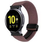 Correia de Relógio Trançada com Fecho Magnético de 20mm, Para Samsung Galaxy Watch Active 2, Para Samsung Galaxy Watch 3 41mm