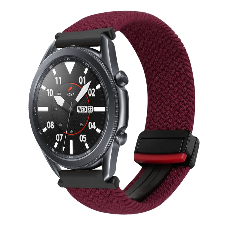 Correia de Relógio Trançada com Fecho Magnético de 20mm, Para Samsung Galaxy Watch Active 2, Para Samsung Galaxy Watch 3 41mm
