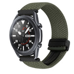 Correia de Relógio Trançada com Fecho Magnético de 20mm, Para Samsung Galaxy Watch Active 2, Para Samsung Galaxy Watch 3 41mm