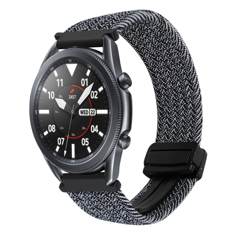 Correia de Relógio Trançada com Fecho Magnético de 20mm, Para Samsung Galaxy Watch Active 2, Para Samsung Galaxy Watch 3 41mm