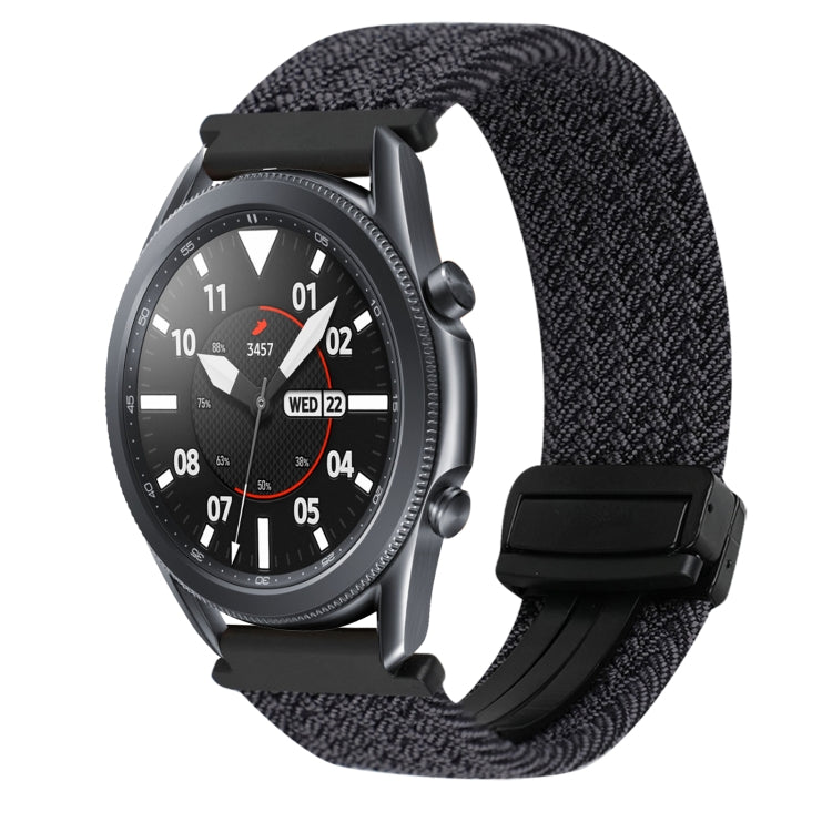 Correia de Relógio Trançada com Fecho Magnético de 20mm, Para Samsung Galaxy Watch Active 2, Para Samsung Galaxy Watch 3 41mm