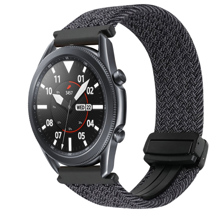 Correia de Relógio Trançada com Fecho Magnético de 20mm, Para Samsung Galaxy Watch Active 2, Para Samsung Galaxy Watch 3 41mm