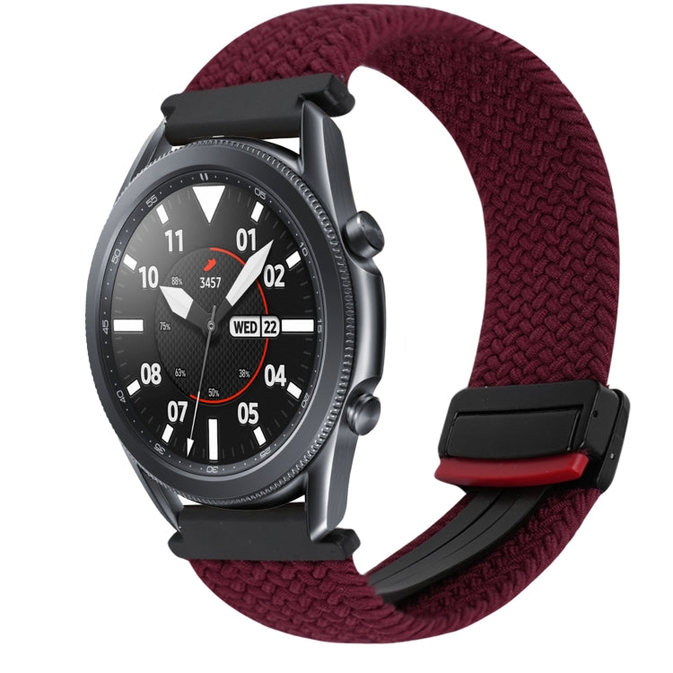 Correia de Relógio Trançada com Fecho Magnético de 20mm, Para Samsung Galaxy Watch Active 2, Para Samsung Galaxy Watch 3 41mm