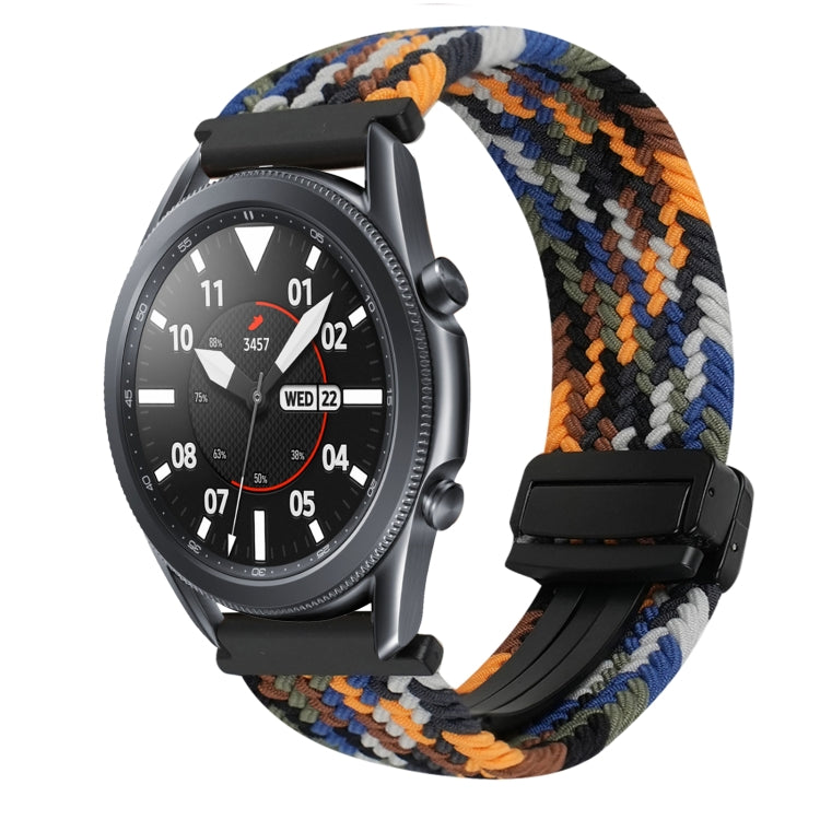 Correia de Relógio Trançada com Fecho Magnético de 20mm, Para Samsung Galaxy Watch Active 2, Para Samsung Galaxy Watch 3 41mm