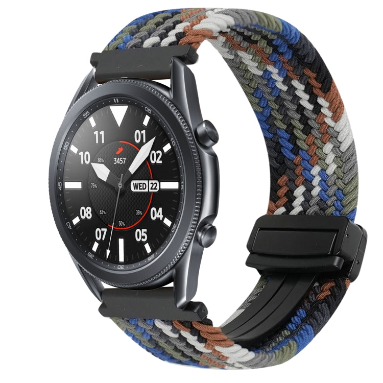 Correia de Relógio Trançada com Fecho Magnético de 20mm, Para Samsung Galaxy Watch Active 2, Para Samsung Galaxy Watch 3 41mm