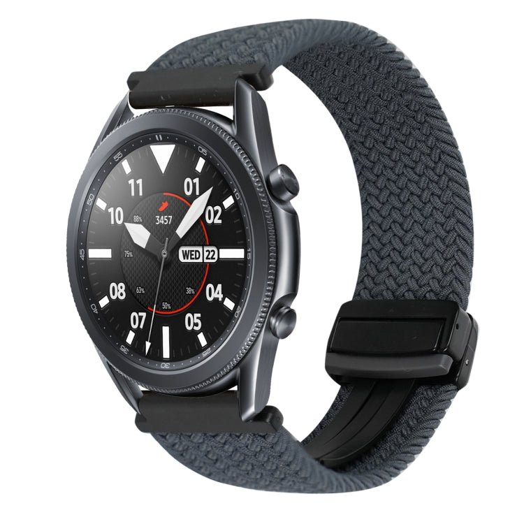 Correia de Relógio Trançada com Fecho Magnético de 20mm, Para Samsung Galaxy Watch Active 2, Para Samsung Galaxy Watch 3 41mm