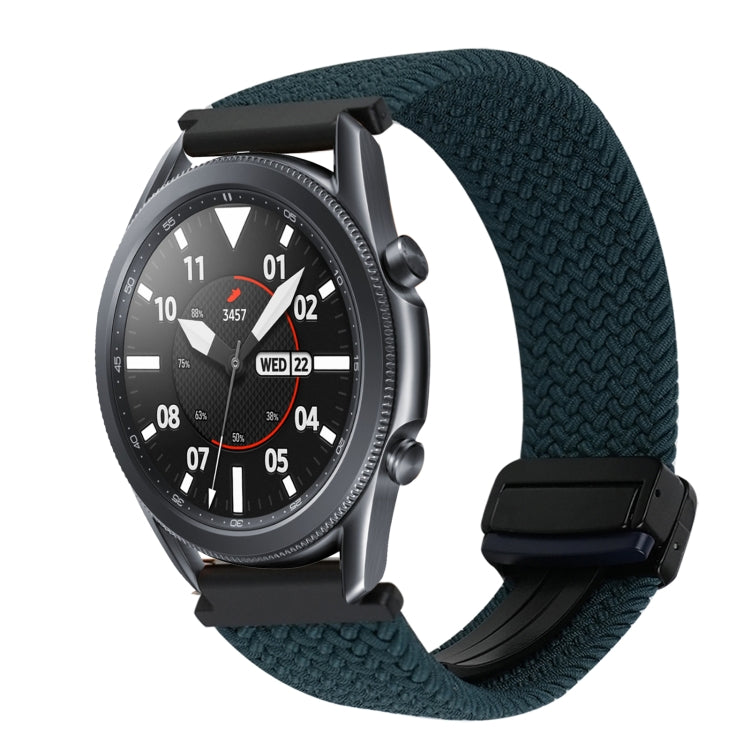 Correia de Relógio Trançada com Fecho Magnético de 20mm, Para Samsung Galaxy Watch Active 2, Para Samsung Galaxy Watch 3 41mm