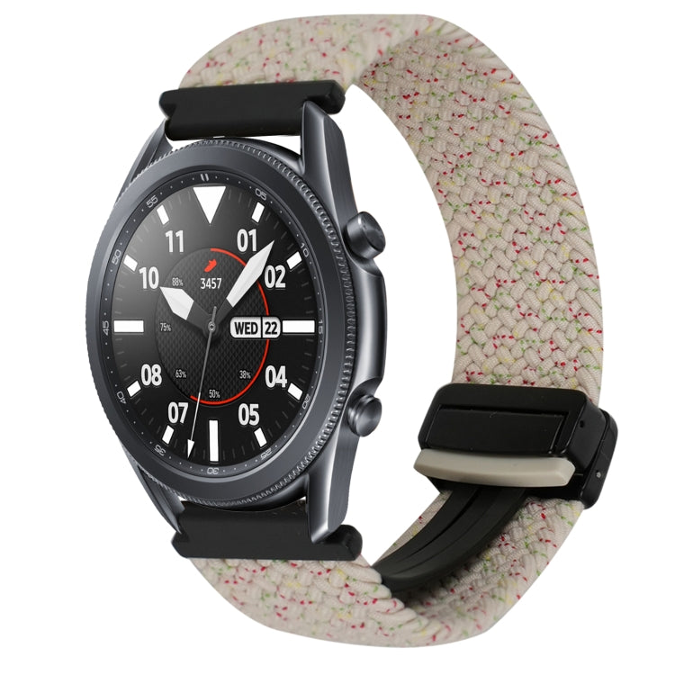 Correia de Relógio Trançada com Fecho Magnético de 20mm, Para Samsung Galaxy Watch Active 2, Para Samsung Galaxy Watch 3 41mm
