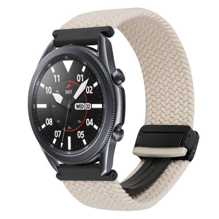 Correia de Relógio Trançada com Fecho Magnético de 20mm, Para Samsung Galaxy Watch Active 2, Para Samsung Galaxy Watch 3 41mm