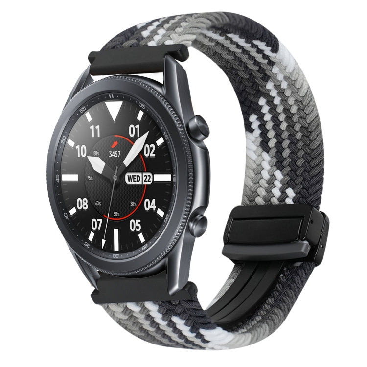 Correia de Relógio Trançada com Fecho Magnético de 20mm, Para Samsung Galaxy Watch Active 2, Para Samsung Galaxy Watch 3 41mm