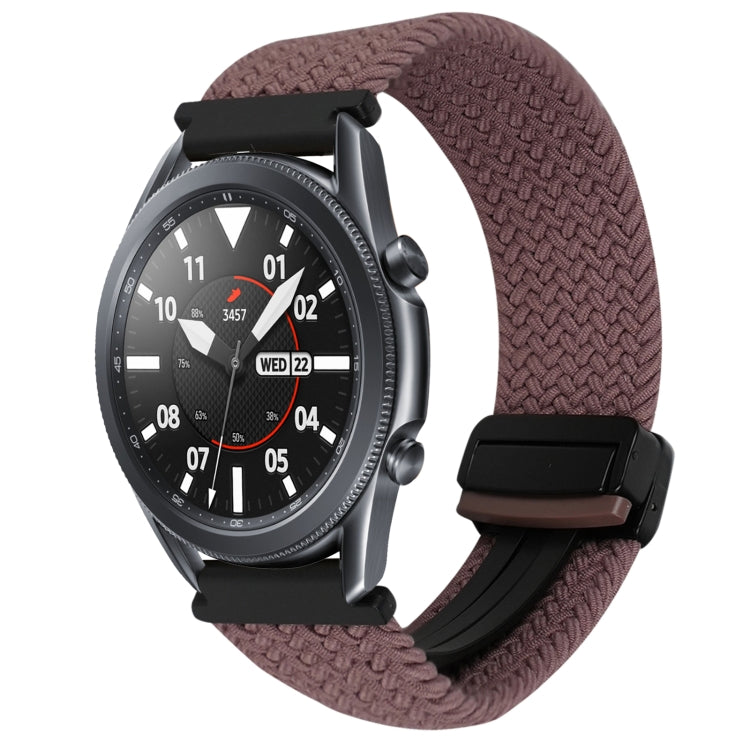 Correia de Relógio Trançada com Fecho Magnético de 20mm, Para Samsung Galaxy Watch Active 2, Para Samsung Galaxy Watch 3 41mm