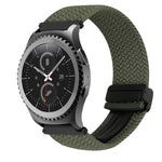 Correia de Relógio Trançada com Fecho Magnético de 20mm, Para Samsung Gear S2 Classic, Para Samsung Galaxy Watch 7