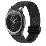 Correia de Relógio Trançada com Fecho Magnético de 20mm, Para Samsung Gear S2 Classic, Para Samsung Galaxy Watch 7