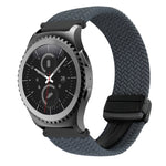 Correia de Relógio Trançada com Fecho Magnético de 20mm, Para Samsung Gear S2 Classic, Para Samsung Galaxy Watch 7