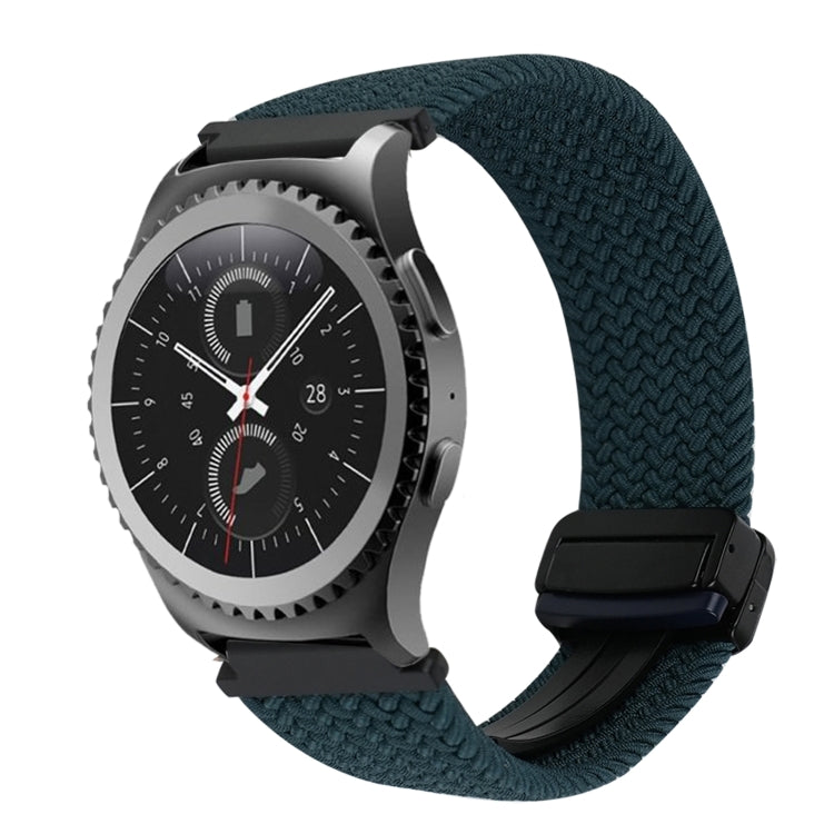 Correia de Relógio Trançada com Fecho Magnético de 20mm, Para Samsung Gear S2 Classic, Para Samsung Galaxy Watch 7