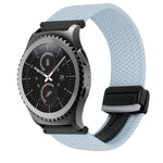 Correia de Relógio Trançada com Fecho Magnético de 20mm, Para Samsung Gear S2 Classic, Para Samsung Galaxy Watch 7
