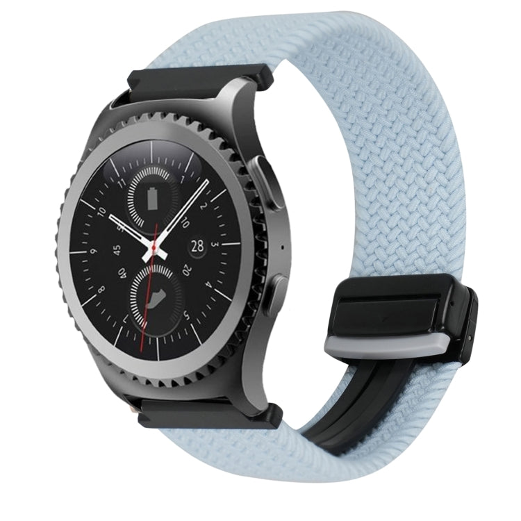 Correia de Relógio Trançada com Fecho Magnético de 20mm, Para Samsung Gear S2 Classic, Para Samsung Galaxy Watch 7
