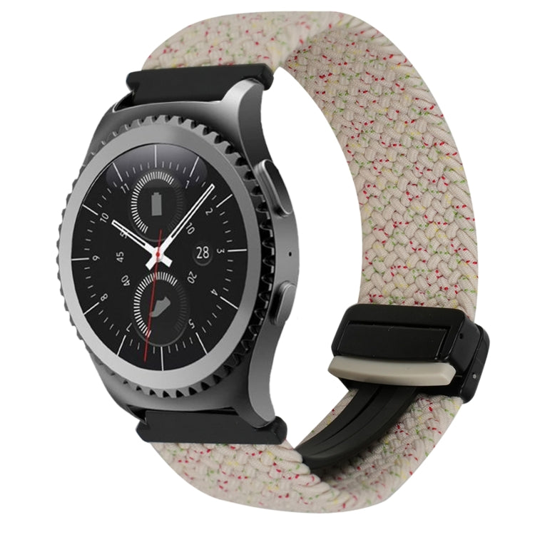 Correia de Relógio Trançada com Fecho Magnético de 20mm, Para Samsung Gear S2 Classic, Para Samsung Galaxy Watch 7
