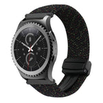 Correia de Relógio Trançada com Fecho Magnético de 20mm, Para Samsung Gear S2 Classic, Para Samsung Galaxy Watch 7