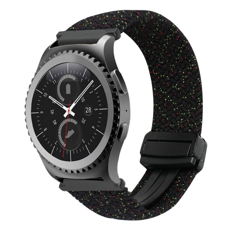 Correia de Relógio Trançada com Fecho Magnético de 20mm, Para Samsung Gear S2 Classic, Para Samsung Galaxy Watch 7