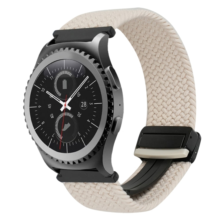 Correia de Relógio Trançada com Fecho Magnético de 20mm, Para Samsung Gear S2 Classic, Para Samsung Galaxy Watch 7