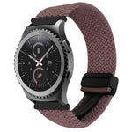 Correia de Relógio Trançada com Fecho Magnético de 20mm, Para Samsung Gear S2 Classic, Para Samsung Galaxy Watch 7