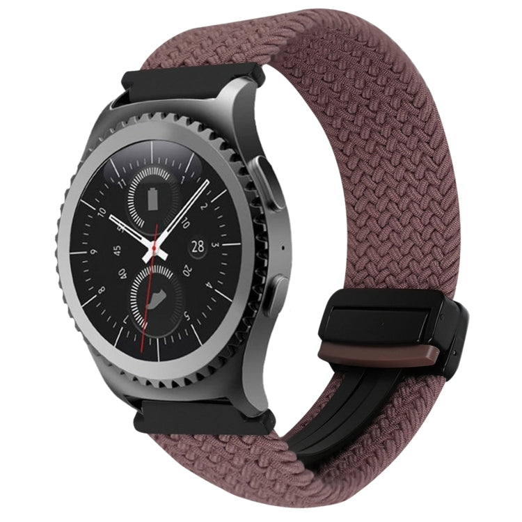 Correia de Relógio Trançada com Fecho Magnético de 20mm, Para Samsung Gear S2 Classic, Para Samsung Galaxy Watch 7
