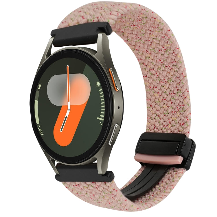 Correia de Relógio Trançada com Fecho Magnético de 20mm, Para Samsung Gear S2 Classic, Para Samsung Galaxy Watch 7