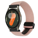Correia de Relógio Trançada com Fecho Magnético de 20mm, Para Samsung Gear S2 Classic, Para Samsung Galaxy Watch 7