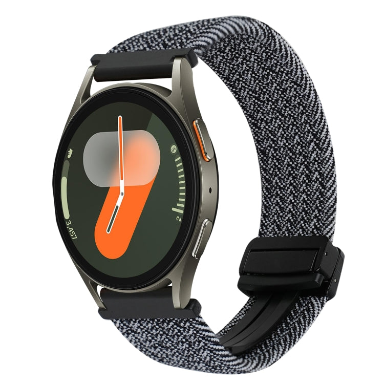 Correia de Relógio Trançada com Fecho Magnético de 20mm, Para Samsung Gear S2 Classic, Para Samsung Galaxy Watch 7