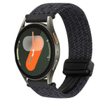 Correia de Relógio Trançada com Fecho Magnético de 20mm, Para Samsung Gear S2 Classic, Para Samsung Galaxy Watch 7