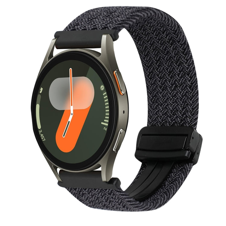 Correia de Relógio Trançada com Fecho Magnético de 20mm, Para Samsung Gear S2 Classic, Para Samsung Galaxy Watch 7