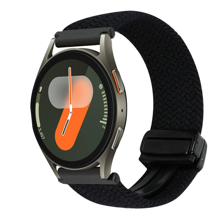 Correia de Relógio Trançada com Fecho Magnético de 20mm, Para Samsung Gear S2 Classic, Para Samsung Galaxy Watch 7