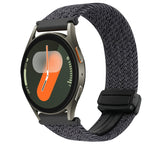 Correia de Relógio Trançada com Fecho Magnético de 20mm, Para Samsung Gear S2 Classic, Para Samsung Galaxy Watch 7