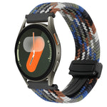 Correia de Relógio Trançada com Fecho Magnético de 20mm, Para Samsung Gear S2 Classic, Para Samsung Galaxy Watch 7
