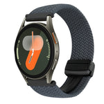 Correia de Relógio Trançada com Fecho Magnético de 20mm, Para Samsung Gear S2 Classic, Para Samsung Galaxy Watch 7