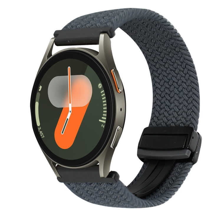 Correia de Relógio Trançada com Fecho Magnético de 20mm, Para Samsung Gear S2 Classic, Para Samsung Galaxy Watch 7