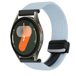 Correia de Relógio Trançada com Fecho Magnético de 20mm, Para Samsung Gear S2 Classic, Para Samsung Galaxy Watch 7