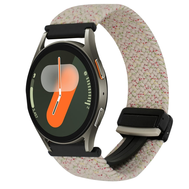 Correia de Relógio Trançada com Fecho Magnético de 20mm, Para Samsung Gear S2 Classic, Para Samsung Galaxy Watch 7