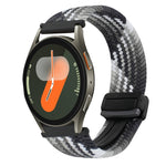 Correia de Relógio Trançada com Fecho Magnético de 20mm, Para Samsung Gear S2 Classic, Para Samsung Galaxy Watch 7