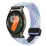 Correia de Relógio Trançada com Fecho Magnético de 20mm, Para Samsung Gear S2 Classic, Para Samsung Galaxy Watch 7